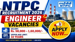 NTPC Engineer Recruitment 2026 Notification Out - Apply Online for 25 Posts NTPC Engineer Recruitment 2026 Notification Out - Apply Online for 25 Posts