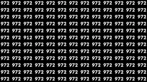 Optical Illusion Eye Test: Can You Spot the Number 912 among 972 in 7 Seconds?
