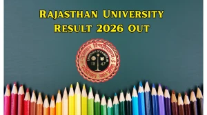 Rajasthan University Result 2026 Out - Check M.Tech 1st Semester Result at uniraj.ac.in