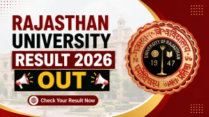Rajasthan University Result 2026 Out - Direct Link to Download BA LLB Hons 1st Sem Revaluation Result at uniraj.ac.in