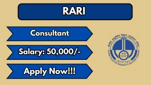 RARI Ranikhet Consultant Recruitment 2026 - Walkin
