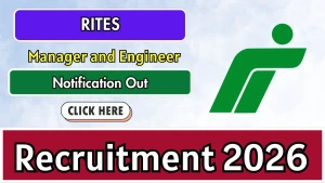 RITES Recruitment 2026 - Apply Online for Manager and Engineer Posts RITES Recruitment 2026 - Apply Online for Manager and Engineer Posts