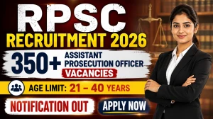RPSC APO Recruitment 2026 Notification Out - Apply Online for 371 Posts RPSC APO Recruitment 2026 Notification Out - Apply Online for 371 Posts