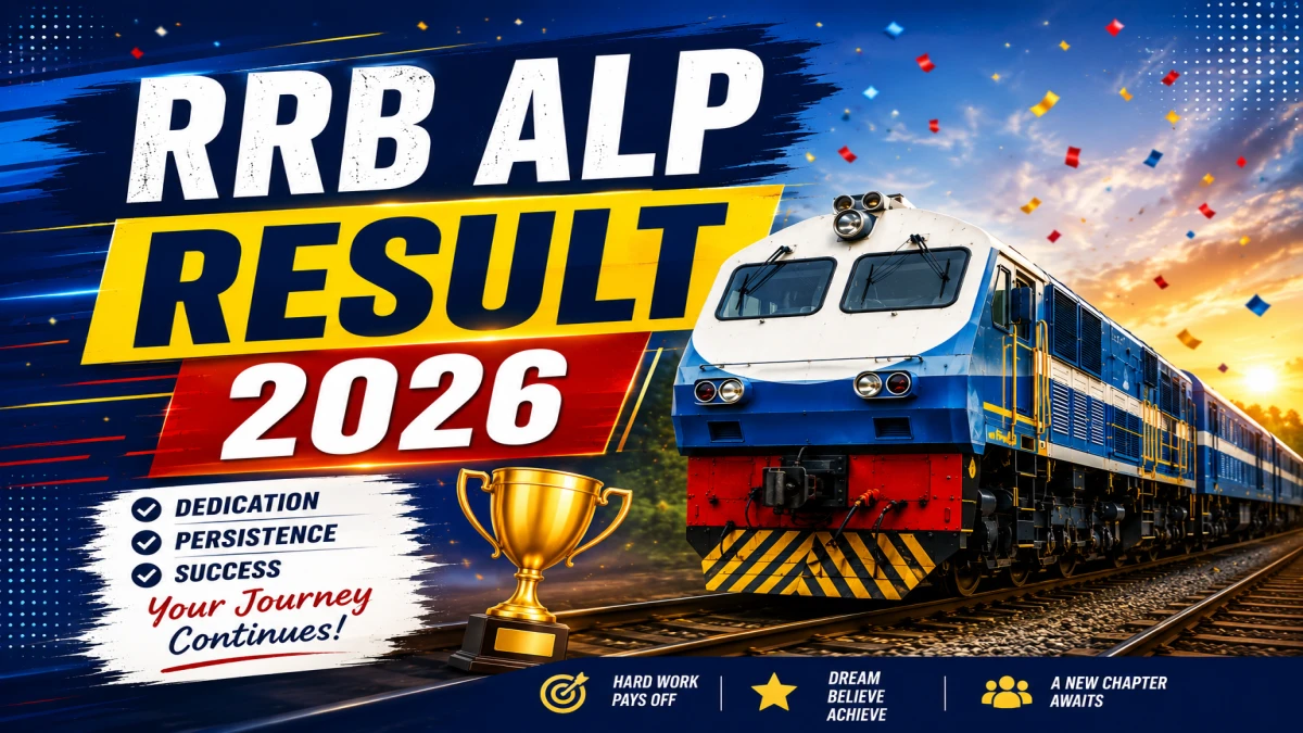 RRB ALP Result 2026 OUT (Direct Link) - Download Scorecard @ rrbchennai.gov.in