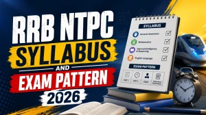 RRB NTPC Syllabus and Exam Pattern 2026: Check Detail for CBT 1 & CBT 2