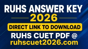 RUHS CUET Answer Key 2026 Out - Direct Link to Download CUET BSc Nursing Response Sheet PDF @ ruhscuet2026.com RUHS CUET Answer Key 2026 Out - Direct Link to Download CUET BSc Nursing Response Sheet PDF @ ruhscuet2026.com