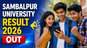 Sambalpur University Result 2026 Out - Check M.A, M.Sc, M.Tech 3rd & 4th Semester Results Online at suniv.ac.in