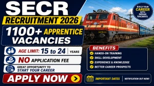 SECR Apprentice Recruitment 2026 Notification Out - Apply Online for 1191 Posts