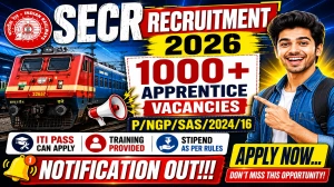 SECR Nagpur Apprentice Recruitment 2026 Notification Out - Apply Online for 1079 Posts SECR Nagpur Apprentice Recruitment 2026 Notification Out - Apply Online for 1079 Posts