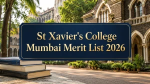 St Xavier\'s College Mumbai First Merit List 2026: Download Official PDF Here