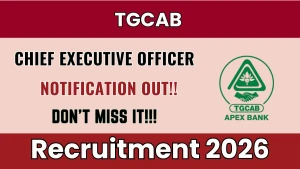 TGCAB Chief Executive Officer Recruitment 2026 - Apply Offline