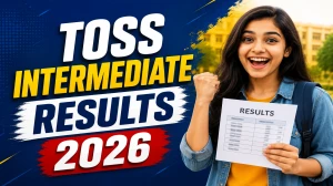 TOSS Intermediate Results 2026 Out - Check Telangana Open School Inter Result Now TOSS Intermediate Results 2026 Out - Check Telangana Open School Inter Result Now