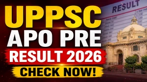 UPPSC APO Pre Result 2026 OUT (Direct Link) - Download Scorecard @ uppsc.up.nic.in UPPSC APO Pre Result 2026 OUT (Direct Link) - Download Scorecard @ uppsc.up.nic.in