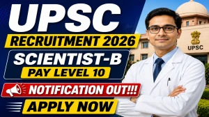 UPSC Scientist B Recruitment 2026 - Apply Online for 46 Posts UPSC Scientist B Recruitment 2026 - Apply Online for 46 Posts
