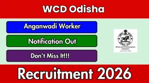 WCD Odisha Anganwadi Worker Recruitment 2026 – Apply Online