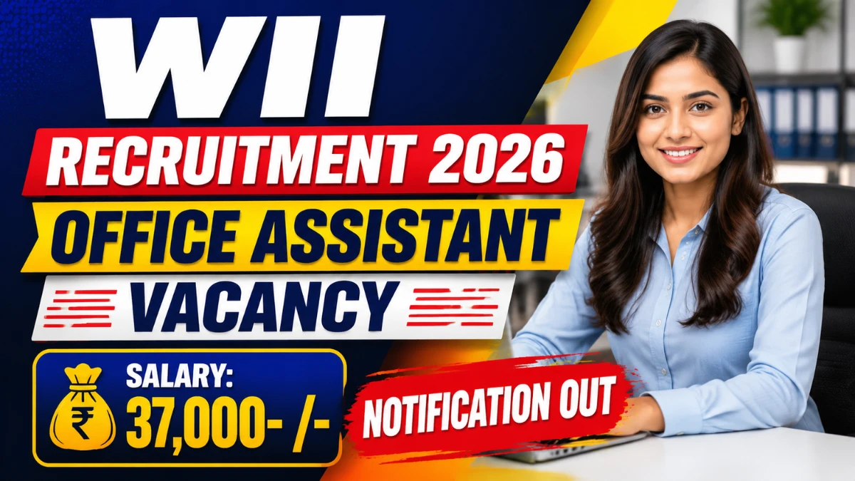 WII Office Assistant Recruitment 2026 - Apply Offline