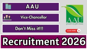 AAU Vice-Chancellor Recruitment 2026 - Apply Offline