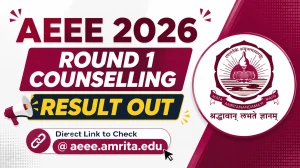AEEE 2026 Round 1 Counselling Result Out - Direct Link to Check @ aeee.amrita.edu AEEE 2026 Round 1 Counselling Result Out - Direct Link to Check @ aeee.amrita.edu