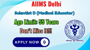 AIIMS Delhi Scientist D Recruitment 2026 - Apply Online AIIMS Delhi Scientist D Recruitment 2026 - Apply Online