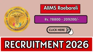 AIIMS Raebareli Registrar Recruitment 2026 - Apply Offline AIIMS Raebareli Registrar Recruitment 2026 - Apply Offline
