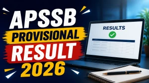 APSSB Provisional Result 2026 Out - Constable, Fireman & Special Tiger Guard Exam Result PDF Link APSSB Provisional Result 2026 Out - Constable, Fireman & Special Tiger Guard Exam Result PDF Link
