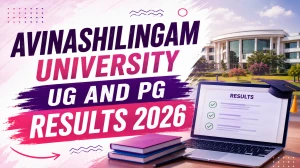 Avinashilingam University UG and PG Result 2026 Out - Direct Link to Check at avinuty.ac.in