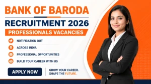Bank of Baroda Professionals Recruitment 2026 Notification Out - Apply Online for 65 Vice President, Deputy Vice President and More Posts