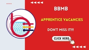 BBMB Apprentice Recruitment 2026 - Apply Online for 16 Posts BBMB Apprentice Recruitment 2026 - Apply Online for 16 Posts