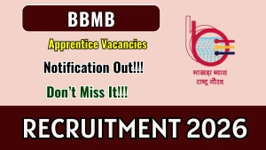 BBMB Apprentice Recruitment 2026 - Apply Online for 16 Posts BBMB Apprentice Recruitment 2026 - Apply Online for 16 Posts