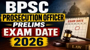 BPSC Prosecution Officer Prelims Exam Date 2026 – Out Exam Scheduled on 15 July 2026