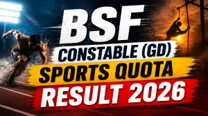 BSF Constable (GD) Sports Quota Result 2026 OUT (Direct Link) - Download Scorecard @ rectt.bsf.gov.in