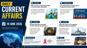 Daily Current Affairs - 19 June 2026