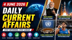 Daily Current Affairs – 4 June 2026