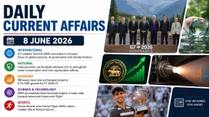 Daily Current Affairs – 8 June 2026