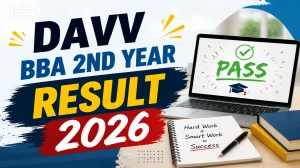 DAVV BBA 2nd Year Result 2026 (Out)- Download Pass List PDF
