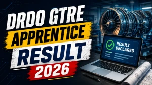 DRDO GTRE Apprentice Result 2026 - Check Provisionally Selected Candidates List DRDO GTRE Apprentice Result 2026 - Check Provisionally Selected Candidates List