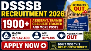 DSSSB Recruitment 2026 – 1979 Vacancies for TGT, JSA, IT Assistant & Other Posts (Advertisement No. 03/2026)