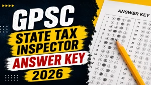 GPSC State Tax Inspector Answer Key 2026 OUT - Download PDF, Response Sheet & Objection Link GPSC State Tax Inspector Answer Key 2026 OUT - Download PDF, Response Sheet & Objection Link