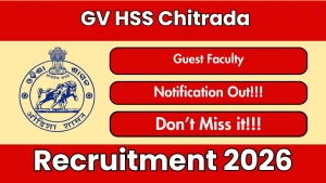 GV HSS Chitrada Guest Faculty Recruitment 2026 - Apply Offline GV HSS Chitrada Guest Faculty Recruitment 2026 - Apply Offline