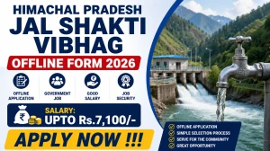 Himachal Pradesh Jal Shakti Vibhag Recruitment 2026 - Apply Offline for 30 Para Pump Operators, Multipurpose Workers and More Posts