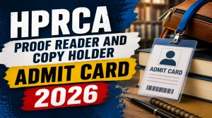 HPRCA Admit Card 2026 Out For Proof Reader and Copy Holder - Download Here HPRCA Admit Card 2026 Out For Proof Reader and Copy Holder - Download Here
