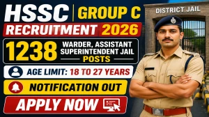 Haryana HSSC Group C Recruitment 2026 - Apply Online for 1238 Warder, Assistant Superintendent Jail Posts