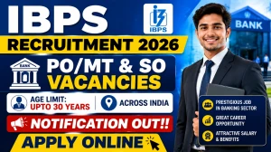 IBPS PO Recruitment 2026 Last Date Extended - Apply Online for 6715 Probationary Officers/Management Trainees Posts IBPS PO Recruitment 2026 Last Date Extended - Apply Online for 6715 Probationary Officers/Management Trainees Posts