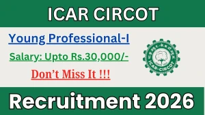 ICAR CIRCOT Young Professional-I Recruitment 2026 - Apply Online