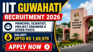 IIT Guwahati Recruitment 2026 - Apply for Principal Scientist, Project Engineer & 8 Other Posts (Interview on 15 June) IIT Guwahati Recruitment 2026 - Apply for Principal Scientist, Project Engineer & 8 Other Posts (Interview on 15 June)