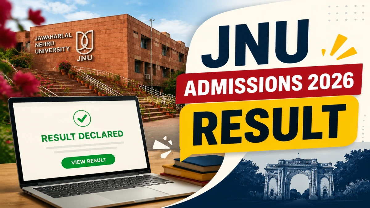 JNU Admissions 2026 Result Download Scorecard MA MSc And MCA At JNU Admissions 2026 Result Download Scorecard MA MSc And MCA At