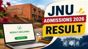 JNU Admissions 2026 Result - Download Scorecard MA, MSc and MCA at jnuee.jnu.ac.in JNU Admissions 2026 Result - Download Scorecard MA, MSc and MCA at jnuee.jnu.ac.in