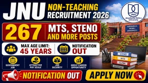 JNU Non-Teaching Recruitment 2026 Notification Out - Apply Online for 267 MTS, Steno and More Posts