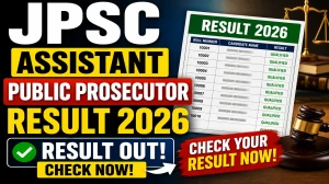 JPSC Assistant Public Prosecutor Result 2026 - How to Check Your Roll Number