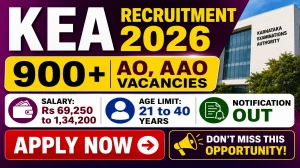 KEA AO AAO Recruitment 2026 Notification Out - Apply Online for 945 Agriculture Officer, Assistant Agriculture Officer Posts